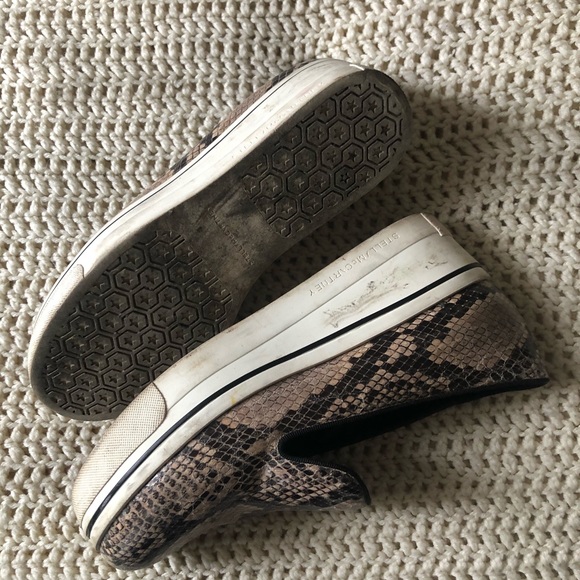Stella McCartney Binx Vegan Platform Slip-On Snake dust bag included - Picture 7 of 11